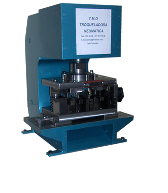 Máquina troqueladora neumática TMD